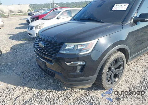 2019 Ford Explorer Sport z USA, uszkodzony, nr VIN 1FM5K8GT2KGA68398